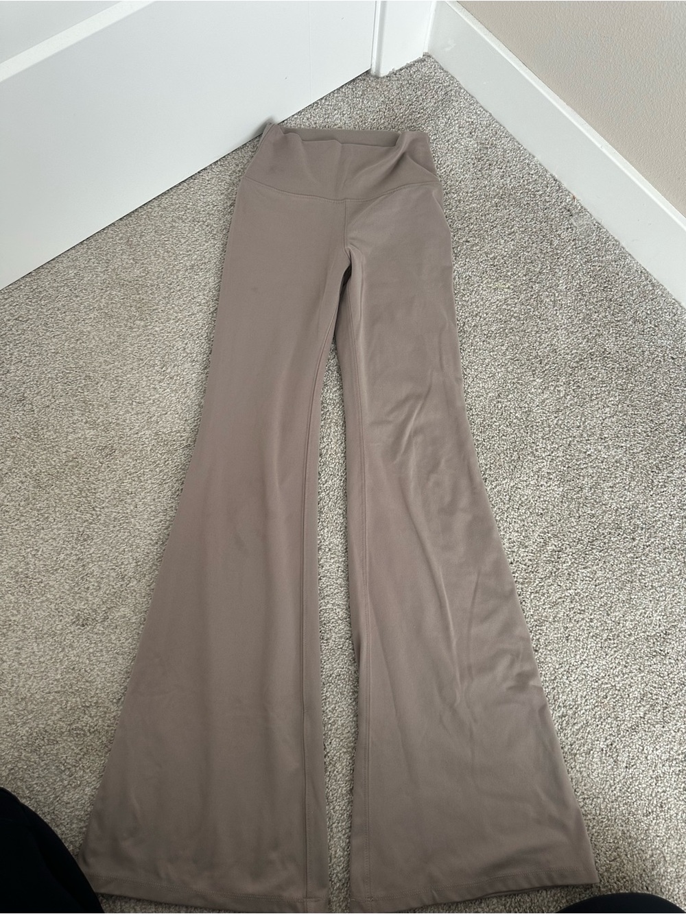 wild fable Taupe High-Waist Flare Yoga Pants
